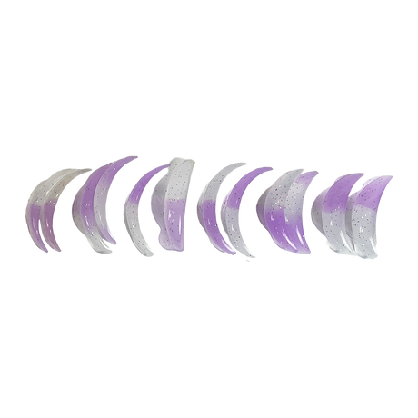 ÉLAN Lash Lift Silicone Pad Set VIOLET MULTI-CURL U–DD (6 Pairs) — 4
