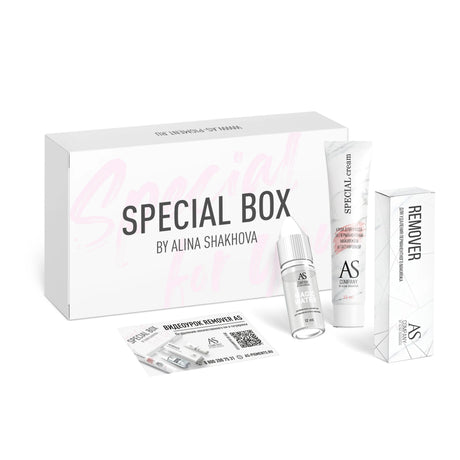 AS COMPANY Alkaline Remover pH 12.6, Set Special Box - BVShop