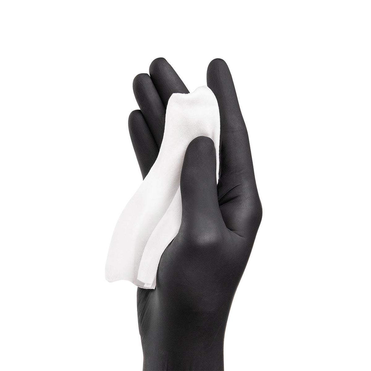 PhiAcademy PhiWipes Asept Wipes 50pcs — Asept wipe held in a gloved hand