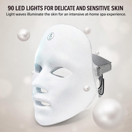 GHIBFBT LED facial mask with 7 light color settings
