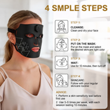 Vicloon LED face mask with 60 LEDs and seven selectable light modes