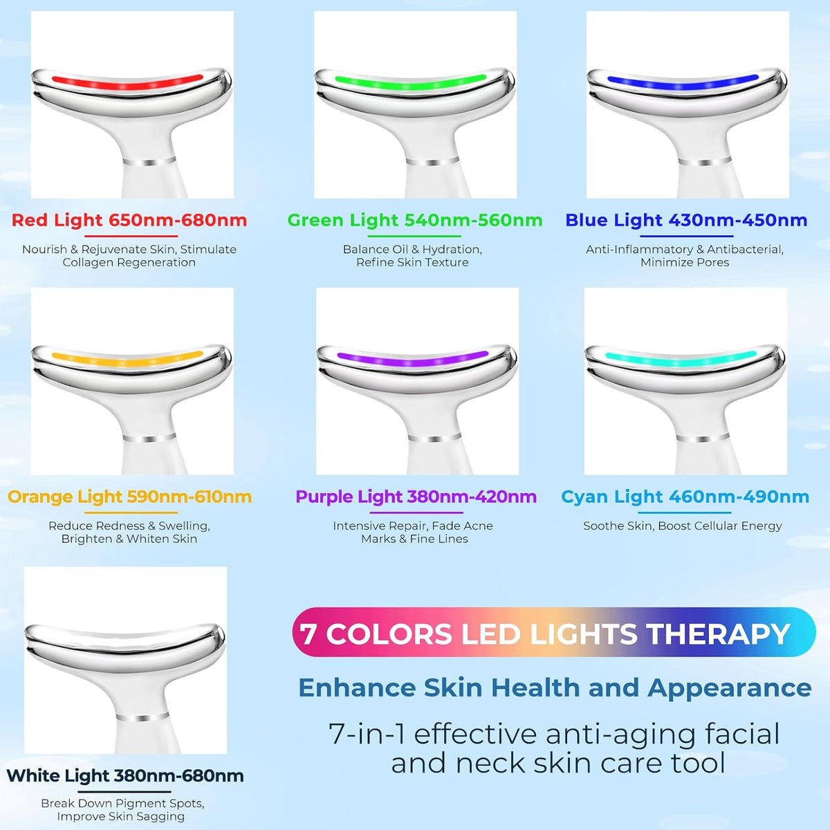 Focenat rechargeable EMS gua sha face massage tool