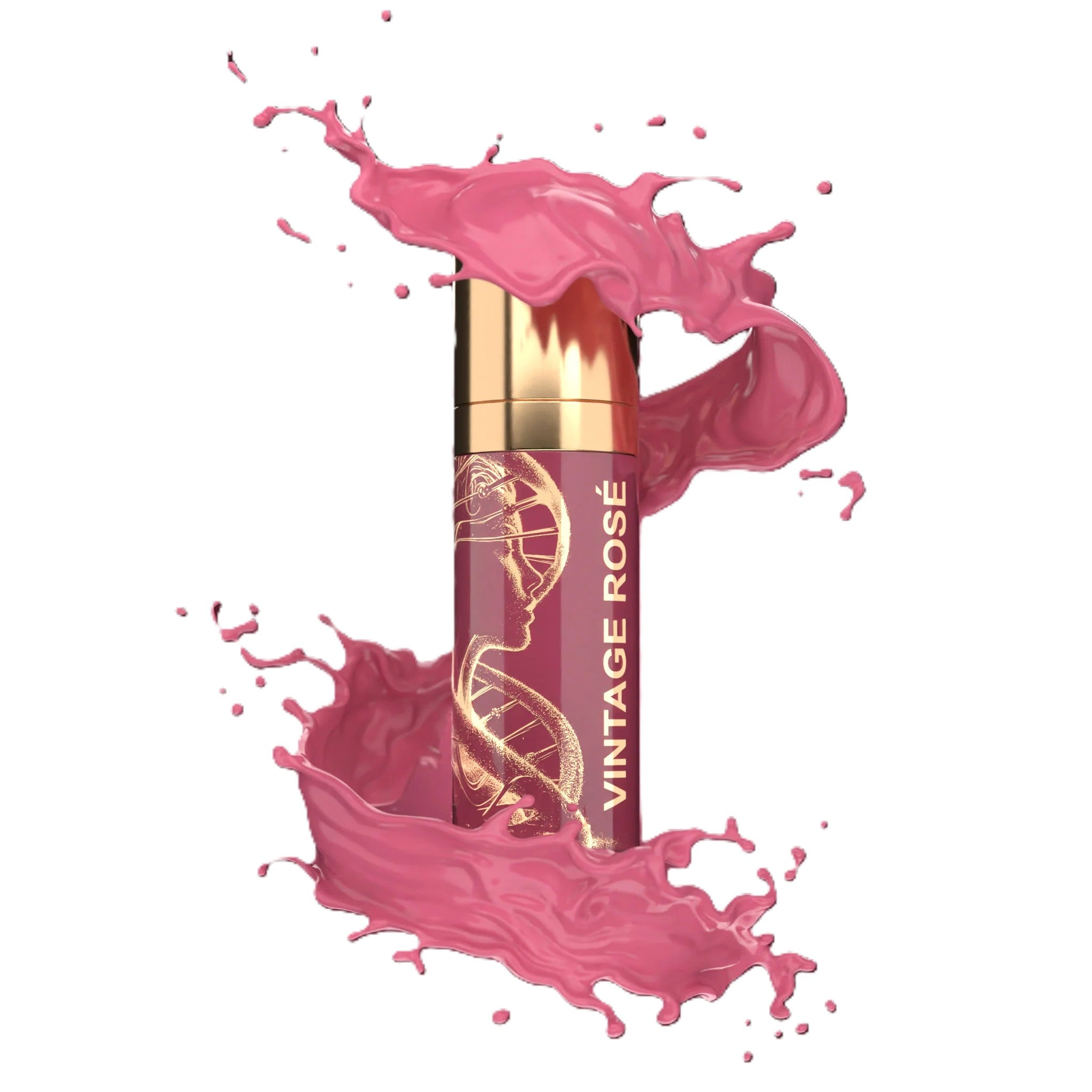 BROW DADDY × DNA Pigments Gold Collection Lips Vintage Rosé