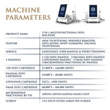 Skin Monarch 5-ühes mitmeotstarbeline HIFU masin