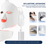 IeBilif 7 Color LED face mask made from soft flexible silicone