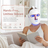 Piashow LED face mask with 270 LEDs for full facial coverage
