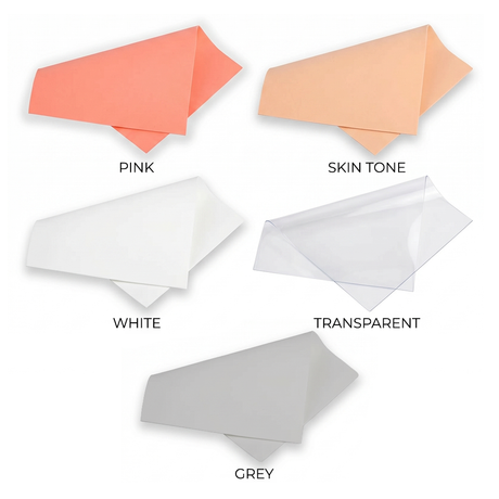 Silicone tattoo practice skin measuring 145x195mm with BVShop branding, used for tattoo needle and ink testing.