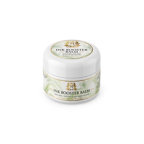 Skin Monarch Ink Booster Balm 30ml, vaade nurga alt, näha kaas ja esikülje etikett