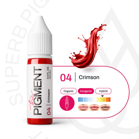 The Pigment 04 Crimson Pigment (15ml)
