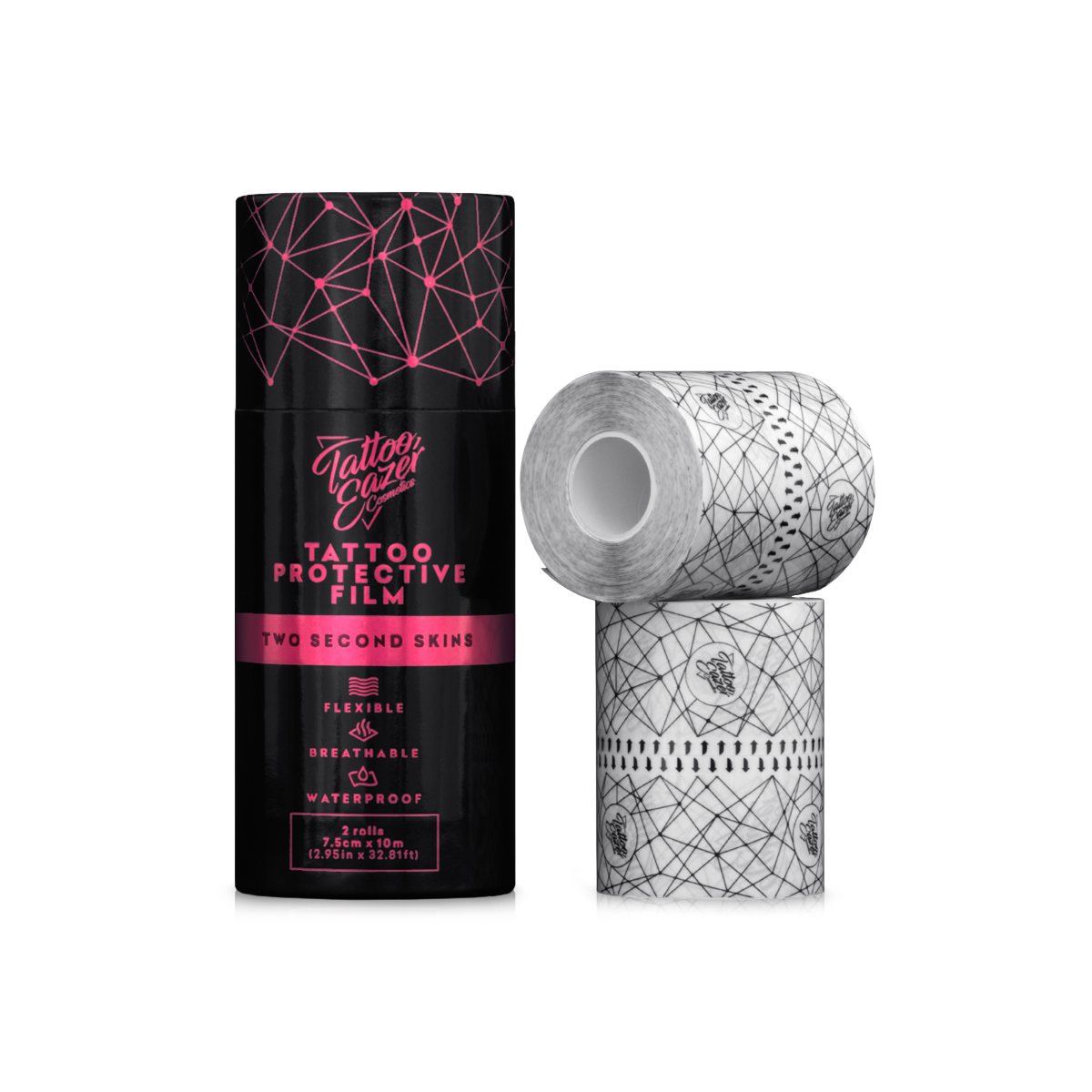 Tattoo Eazer Second Skin Protective Film 2 × 7.5cm × 10m - BVShop