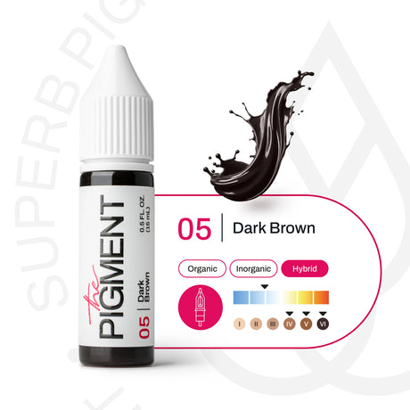 The Pigment 05 Dark Brown Pigment 15ml