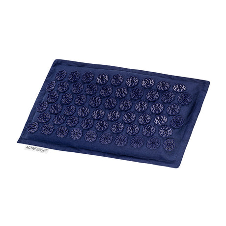 Activfizjo premium natural navy blue acupressure mat with a pillow - BVShop