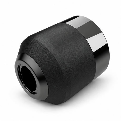 ACUS M1 Grip Ühekordne Tätoveerimiskäepide Must 33mm — üks käepide valgel taustal