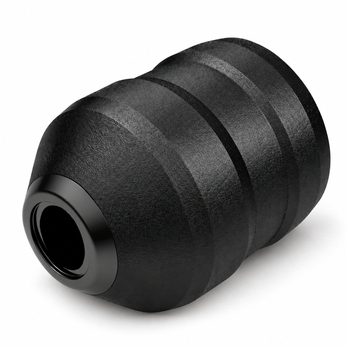 ACUS M1 Grip Plus Ühekordne Tätoveerimiskäepide Must 40mm — üks käepide valgel taustal