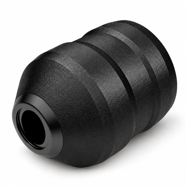 ACUS M1 Grip Plus Ühekordne Tätoveerimiskäepide Must 40mm — üks käepide valgel taustal