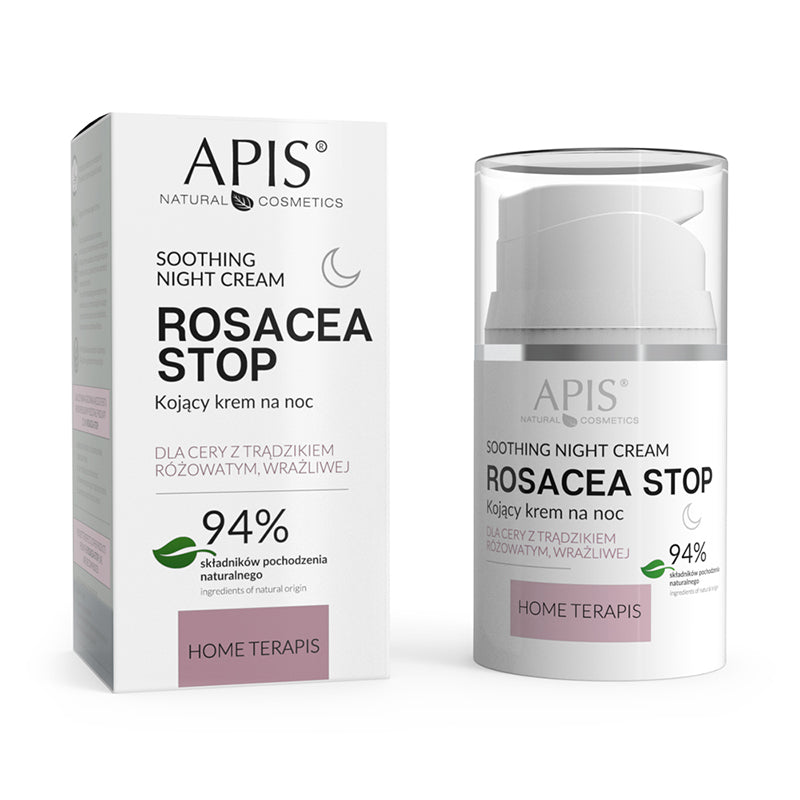 APIS ROSACEA- STOP Home terApis Soothing night cream 50 ml - BVShop