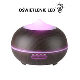 Aroma diffuser air humidifier spa 06 dark wood 400ml + timer - BVShop