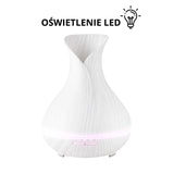 Aroma diffuser air humidifier spa 15 white wood 550 ml + timer - BVShop