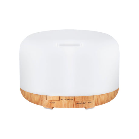 Aroma diffuser spa air humidifier 03 light wood 500ml + timer - BVShop