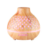 Aroma diffuser spa air humidifier 10 light wood 400ml + timer - BVShop