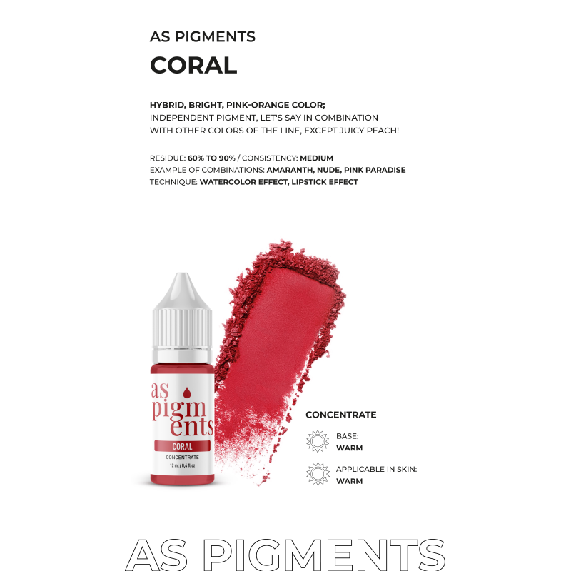 AS COMPANY kontsentraadi komplekt (AS pigmendid) 6 tk/6 ml