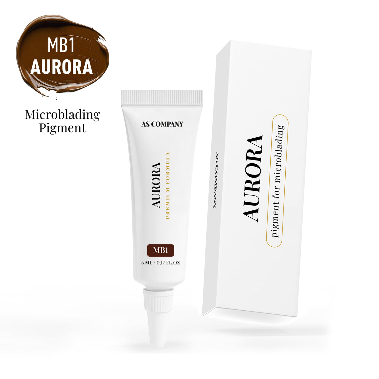 AS COMPANY MB1 Aurora (Microblading Pigment) 5ml - BVShop