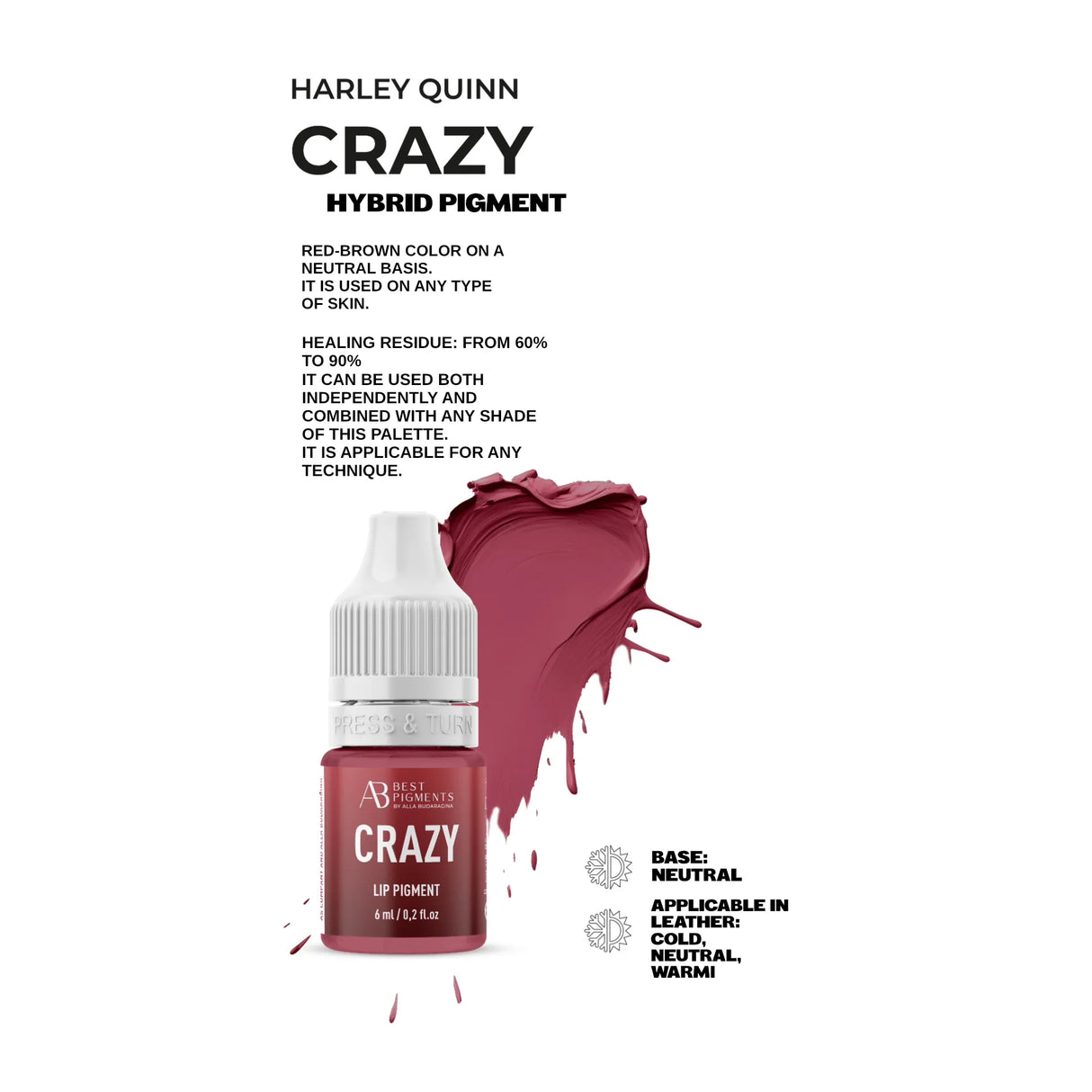 AS COMPANY Hull (HARLEY QUINN) 6ml