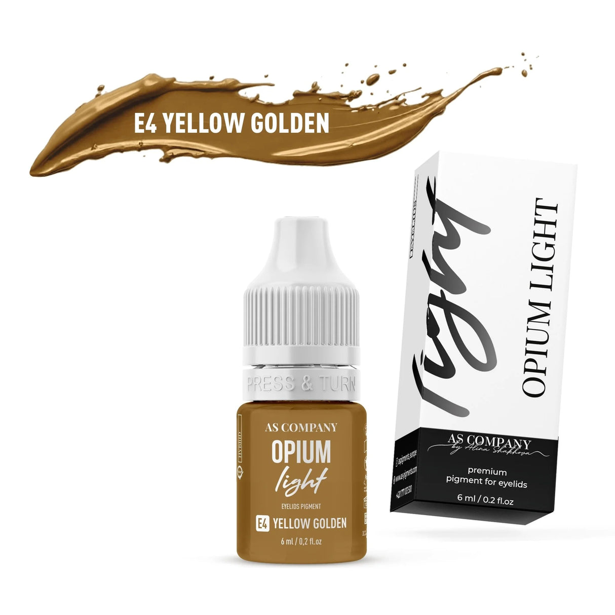 AS COMPANY hübriidsete silmalaugude komplekt (Opium Light) 6tk/6ml