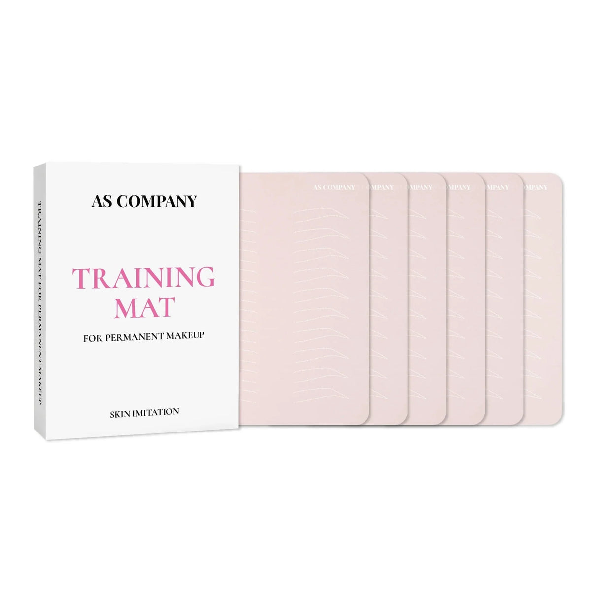 AS COMPANY Latex Cyber Skin for Practicing Brows 6 pcs