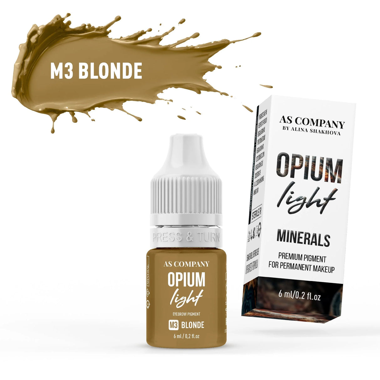AS COMPANY mineraal kulmukomplekt (Opium Light) 6tk/6ml