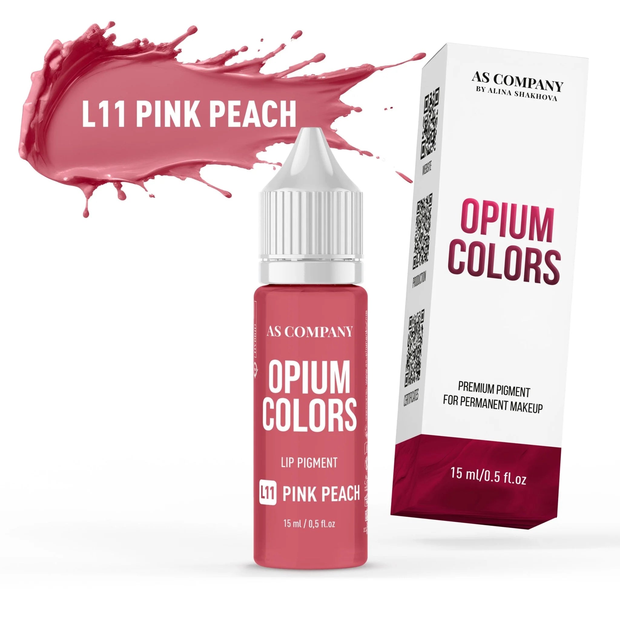 AS COMPANY L11-Pink Peach (OPIUM COLORS) 6/15ml - BVShop