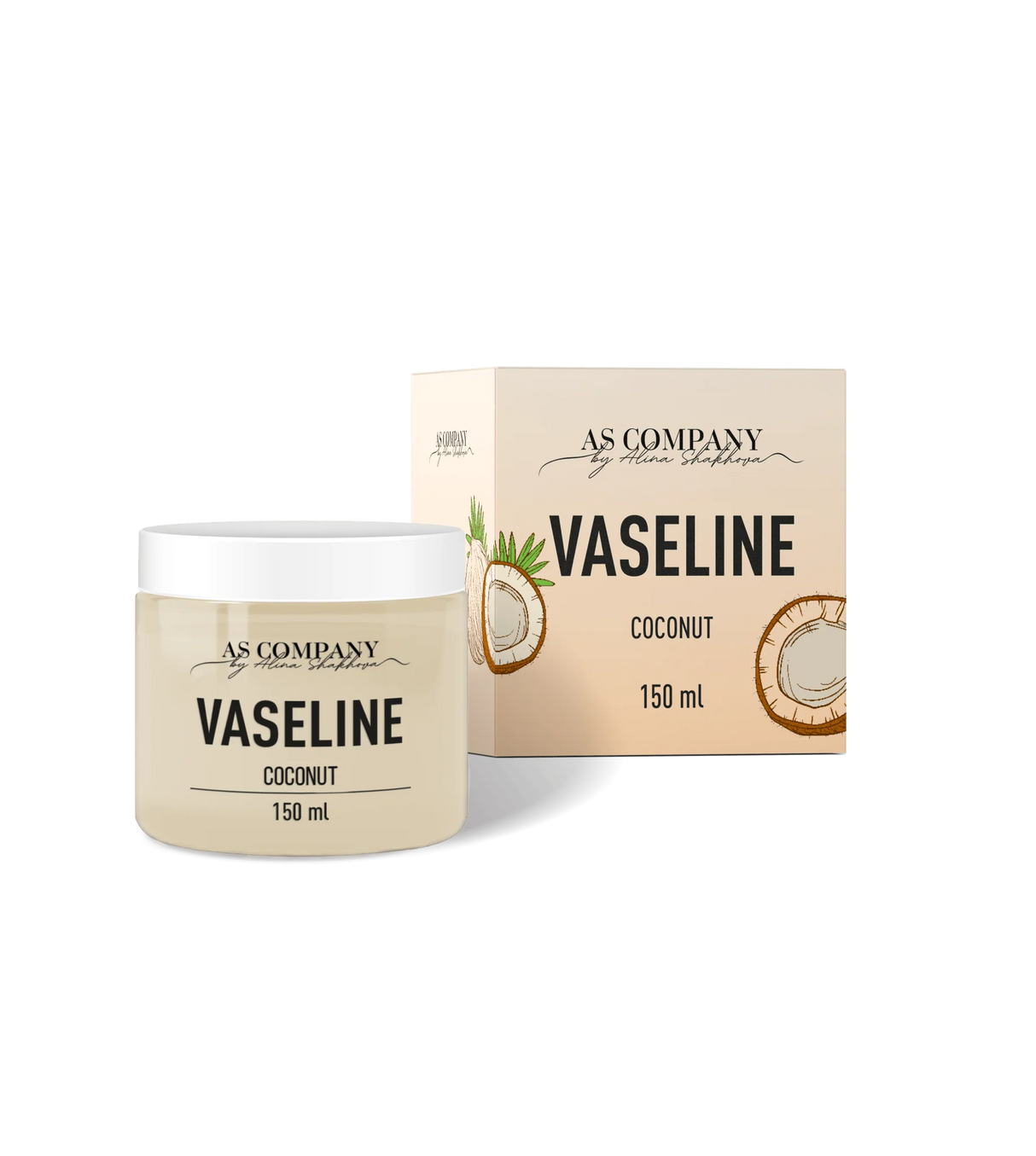 AS COMPANY Vaseliin Kookos 150ml