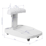 Azzurro paddling pool trolley white - BVShop