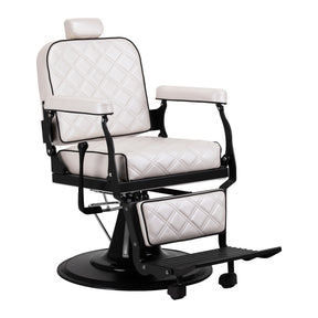 Barber chair Carlos extra pearl - BVShop