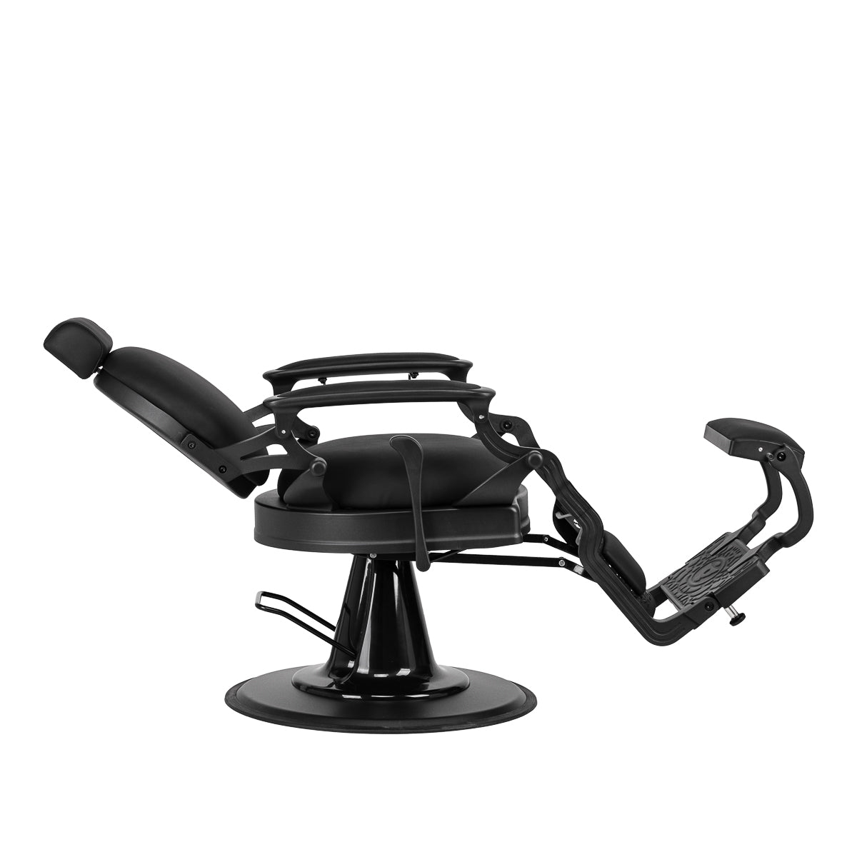 Barber chair Gabbiano Niccolo Black buttonless - BVShop