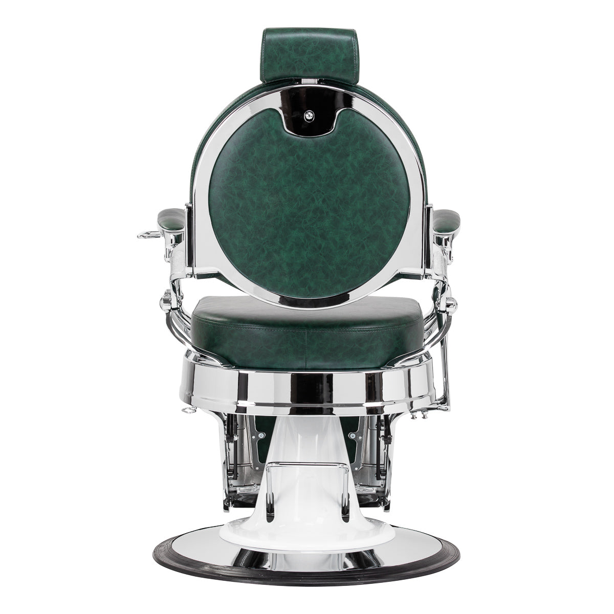Barber chair Gabbiano President green Chrom - BVShop