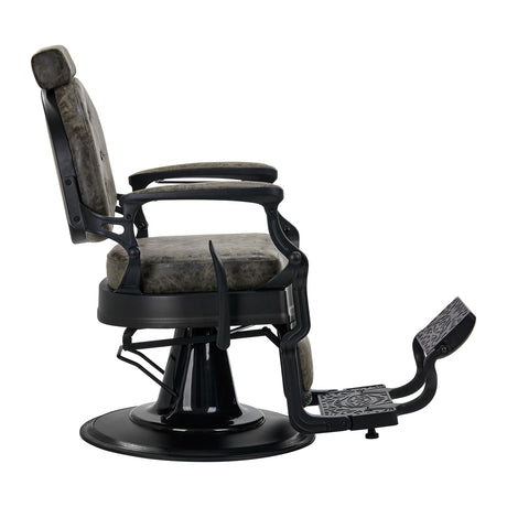 Barber chair President Old Leather Green - BVShop