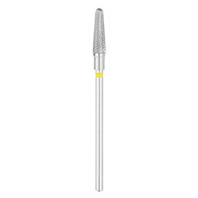CARBON EXO PRO NAIL DRILL BIT ROUND CONE 4.0MM YL - BVShop