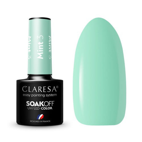 CLARESA Hybrid nail polish MINT 3 -5g - BVShop