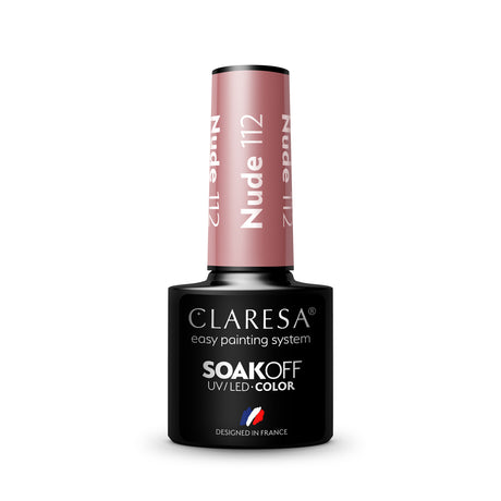 CLARESA Hybrid nail polish NUDE 112 -5g - BVShop
