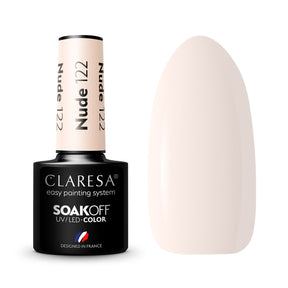 CLARESA Hybrid nail polish NUDE 122 -5g - BVShop