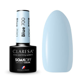 CLARESA Hybrid polish BLUE 700 -5g - BVShop