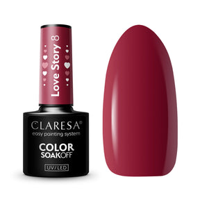 CLARESA Hybrid Polish LOVE STORY 8 - 5g - BVShop