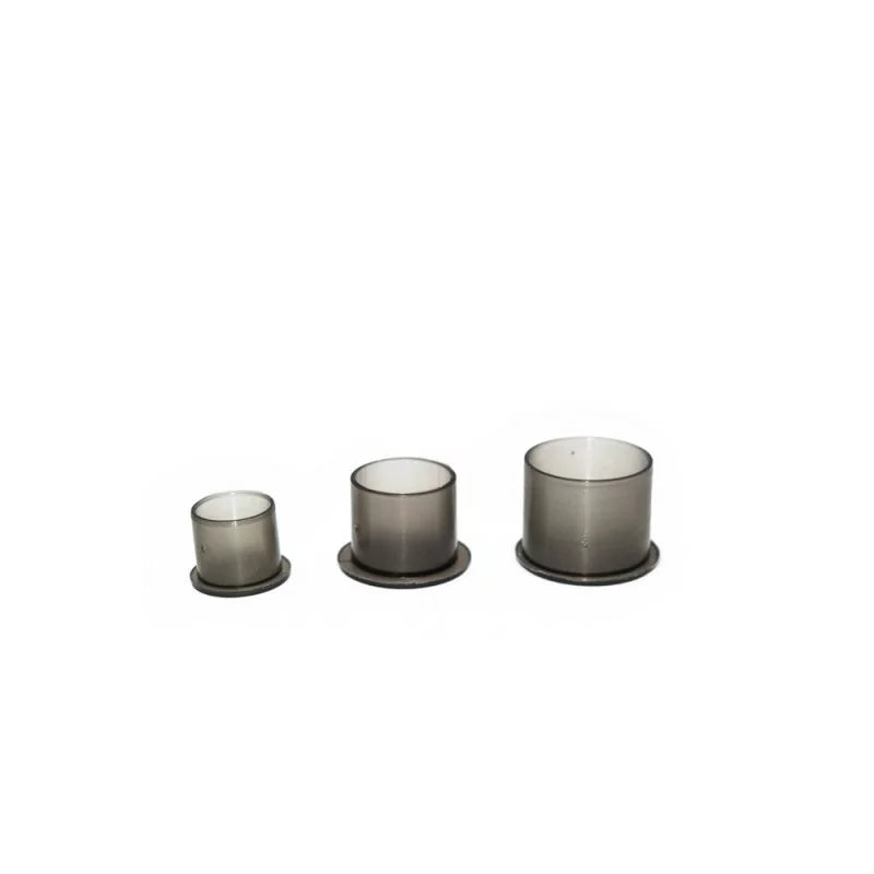 Clear Black Ink Caps S/M/L 100pcs - BVShop