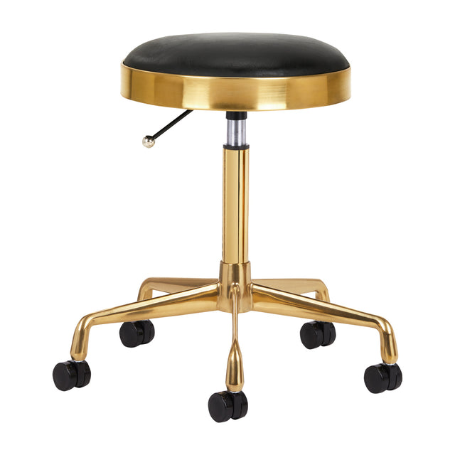 COSMETIC STOOL H7 GOLD BLACK - BVShop