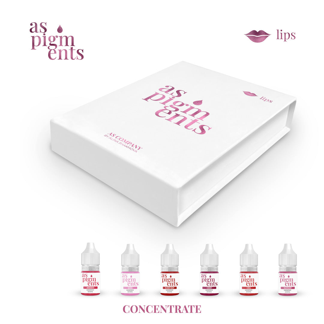 AS COMPANY kontsentraadi komplekt (AS pigmendid) 6 tk/6 ml