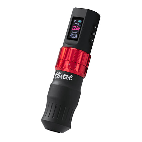 EL CARTEL TATTOO MACHINE VISPA RED/BLACK - BVShop