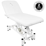 Electric bed for massage azzurro 684 1 strong White - BVShop