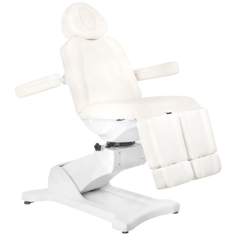 Electric cosmetic chair azzurro 869as pedi 5 motor rotary white - BVShop