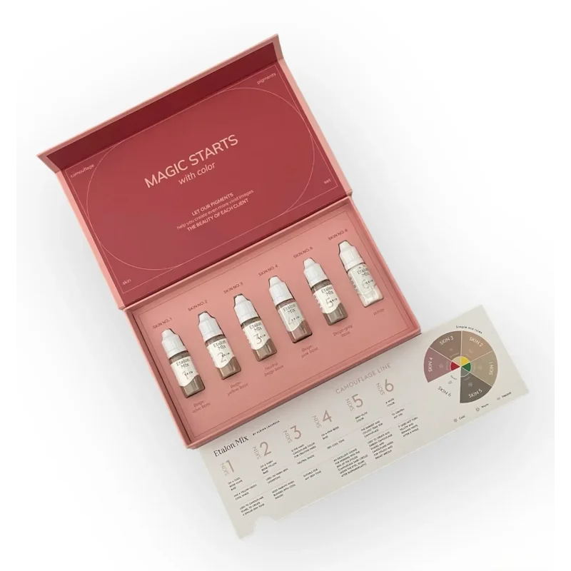 Etalon Mix kamuflaažnaha pigmendi komplekt 6x5ml